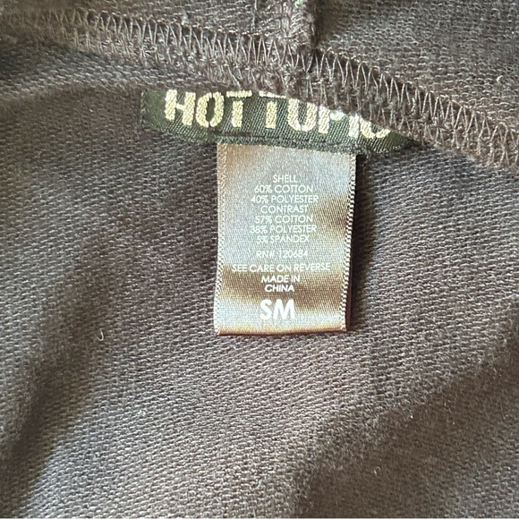 Skeleton Costume Hoodie Leggings Gloves | size small- medium - Picture 10 of 10